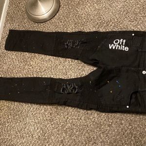 Off-White Off white spider jeans